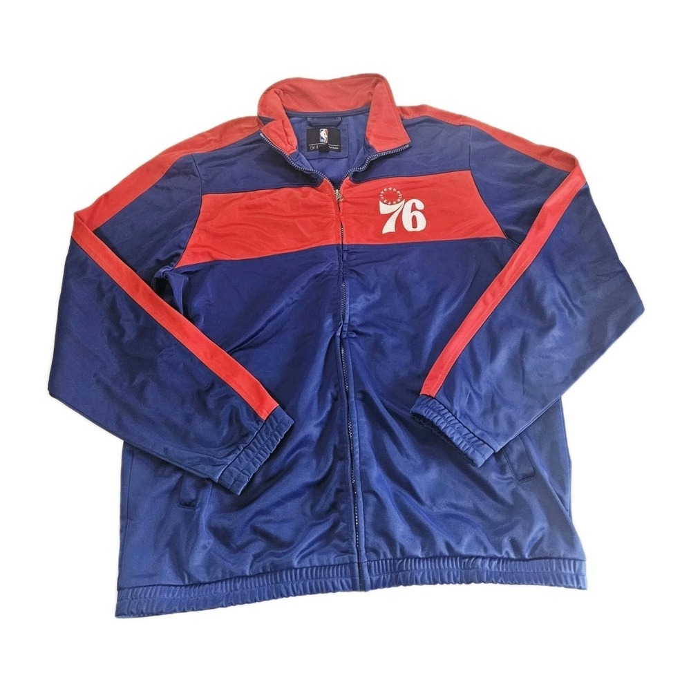Philadelphia 76ers G-III Brand Collared Jacket Men's‎ Size Large